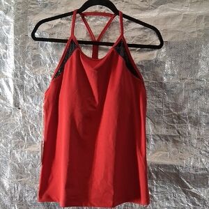 Red Women's Strappy Top